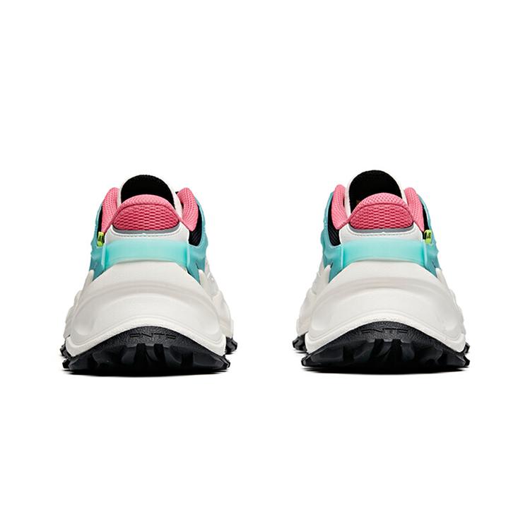 Anta Hot Non slip Lightweight Low top Chunky Sneakers Women's Turquoise 922018842-3