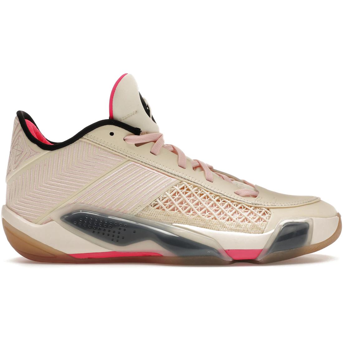 

Кроссовки Jordan 38 Low Кокосовое молоко (Полупрозрачная подошва)(FD2326-100) 44.5