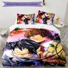 Death Note 3pcs Bedding Set Duvet Cover Closure Includes 1 Duvet Cover & 2 Pillowcases for All Seasons Bedroom Home Dorm Decor