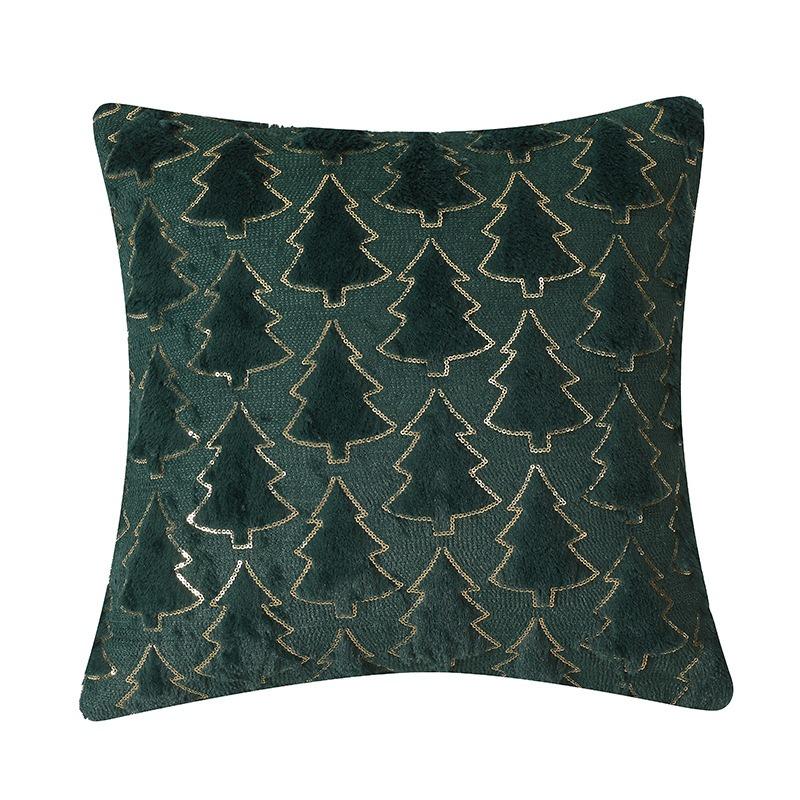1Pc Chenille Throw Pillow Cover 18x18In Bamboo Thread Yarn Texture Cushion Cover Solid Farmhouse Pillowcases Decor for Home Sofa