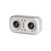 Owl Push Slider Fidget Slider Toy Adult Metal Fidget Toy Finger Push Spin Coin Decompression Toy EDC Gear Haptic Slider Gift