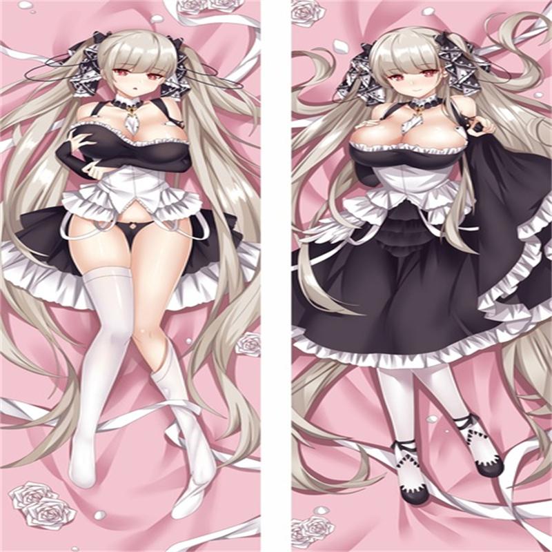 

60x180 см игра аниме Azur Lane грозный наволочка для тела Dakimakura обнимающая наволочка подарокигра аниме Azur Lane IJN Ayanami Dakimakura B