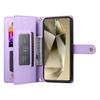 Crossbody Cards Solt Wallet Zipper Bag Leather Case For Samsung Galaxy S24 Ultra S23 Plus S22 A55 A35 A25 A15 A54 A24 Flip Cover