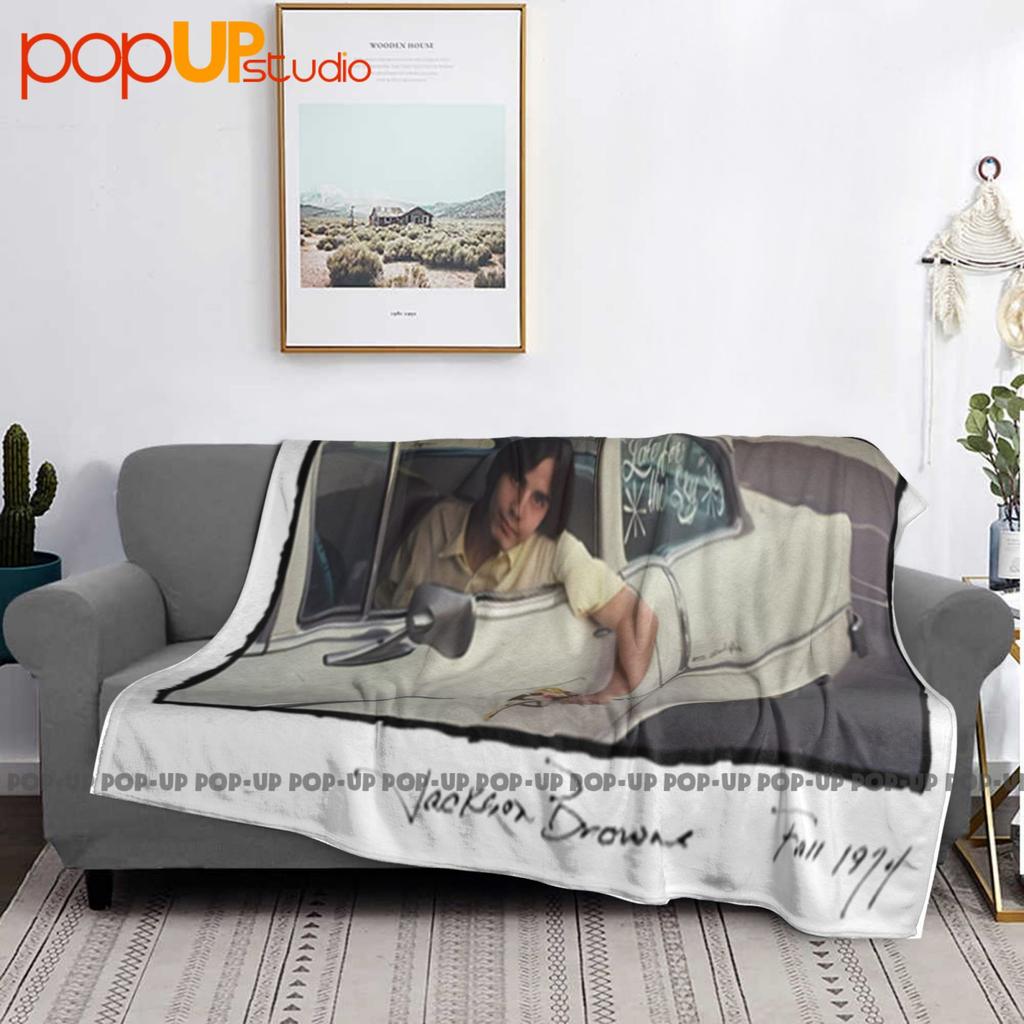 Jackson Browne Vintage Music Tour Reprint Ultra-Soft Blanket Quilt Winter Sofa Cover Bed Covers