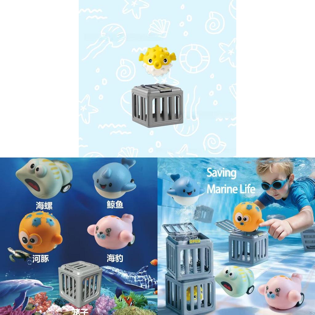 Childrens Pool Diving Toys With 3d Animal Designs For Water Fun And Play