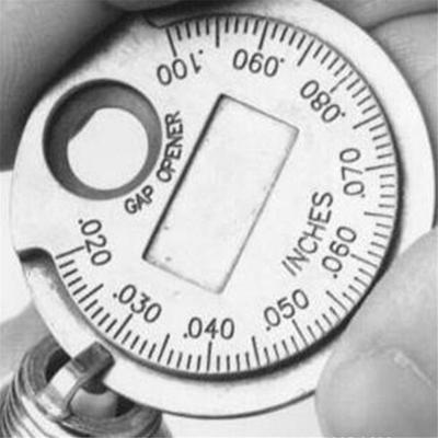 Spark Plug Gap Gauge Measurement Tool Coin-type 0.6-2.4mm Range Measuring  Tool