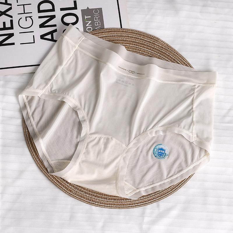 Ladies Spring and Summer Ultra Thin Lovely 10A Bacteriostatic Breathable Ice Silk Quick Drying Underwear