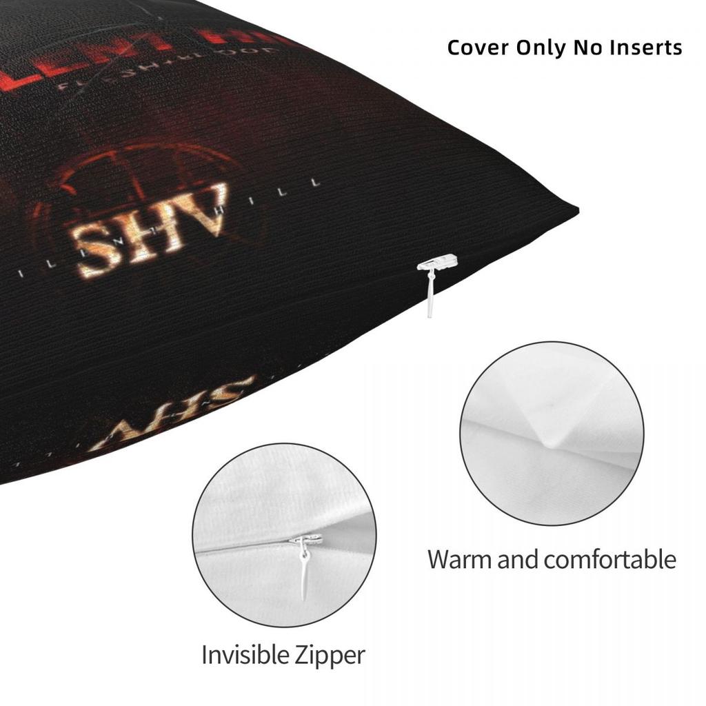 New Style Home Silent Hill F Horror Game 2025Decorations Pillowcase Merch Pillow Covers Zipper Multi-Size