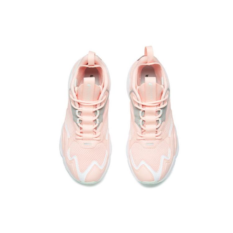 New Anta Height Increasing Low Top Chunky Sneakers Women's Pink 92938867-1