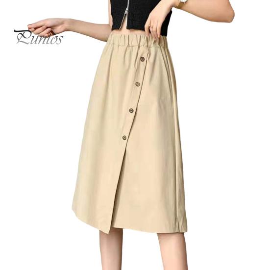 Pantalones cortos holgados hasta la rodilla con cintura alta elástica y pierna ancha para mujer