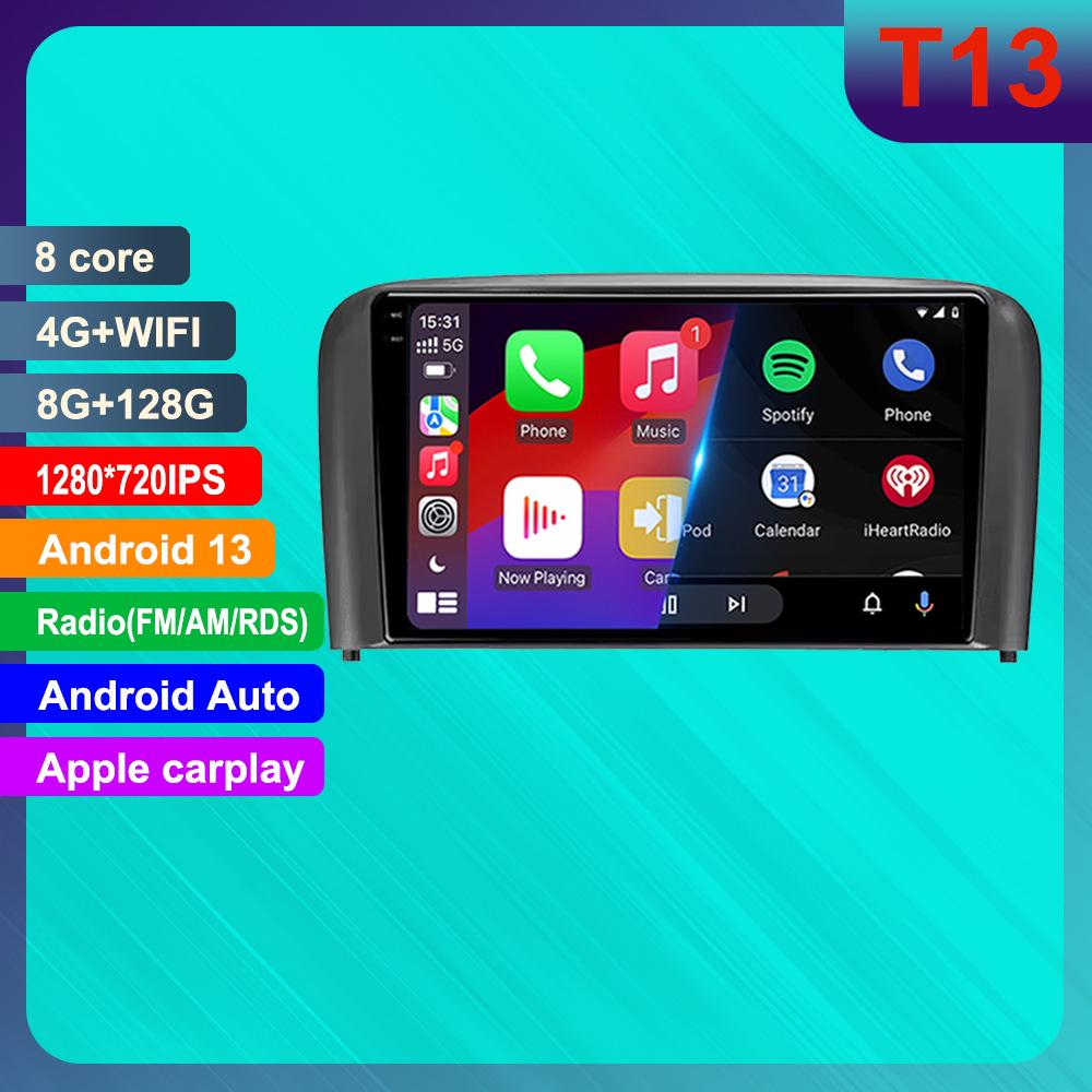 Volvo S80 Compatible GPS Navigation & Android HD Smart Central Control with Reverse Camera and CarPlay.