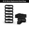 2S/ S/Vivomove 3s Watch with Rubber Band Silica Gel Fixed Buckle Watch Band Ring