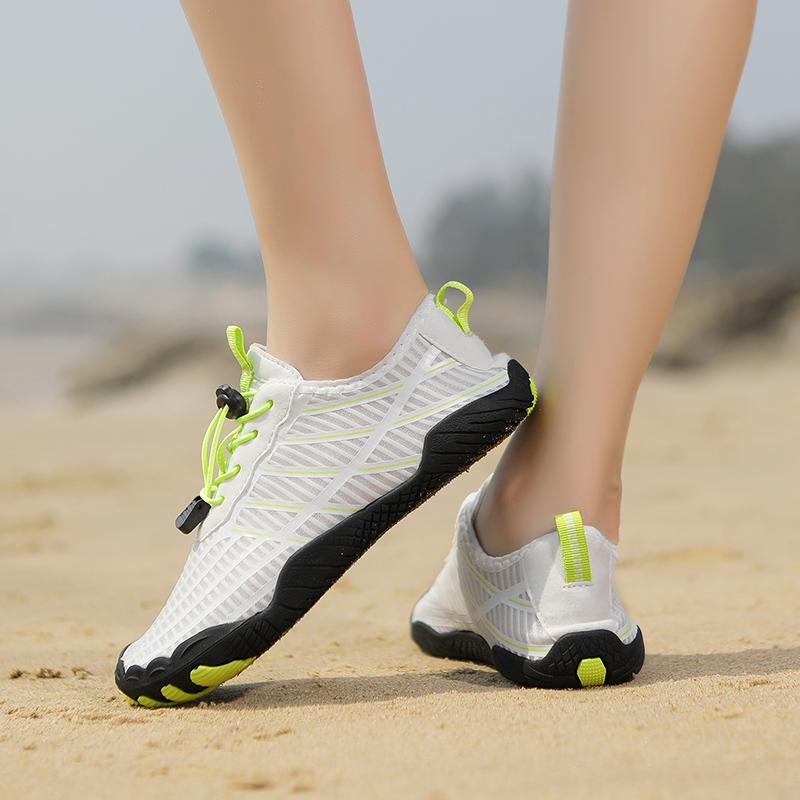 35-46 Yoga Fitness Shoes Men's Multi-function Solid Color Water Sports Outdoor Hiking Shoes Women's Large-scale Diving Beach Shoes