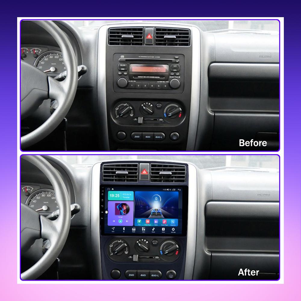 2 DIN Android Car Radio For Suzuki Jimny 2005-2018 Multimedia Player Head Unit Stereo GPS Navigation WIFI 1+16GB