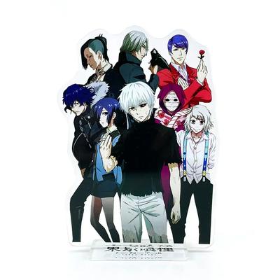 Tokyo Ghoul Kaneki Ken Kirishima Touka Shuu Rize Saiko Kuki Suzuya Juuzou ακρυλική βάση παιχνιδιών standee φιγούρα