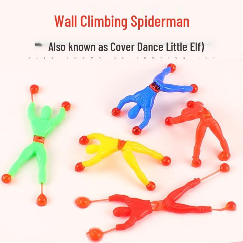 

Elastic Sticky Hand Toy - Nostalgic 80s Wall Crawler Prank Toy