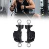Exercise Grip Handles With Metal Rings For Pull Down Machines And Cable Workouts With Ergonomic Shape And Strong Build