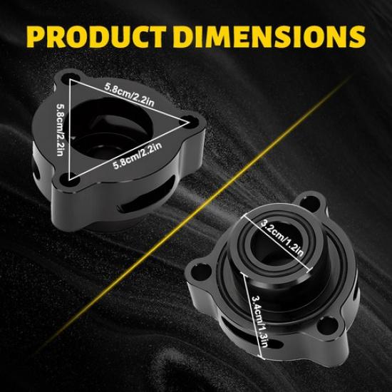 Turbo Blow Off Valve Adapter BOV For Ford Mustang Fusion Fiesta Escape 13-19