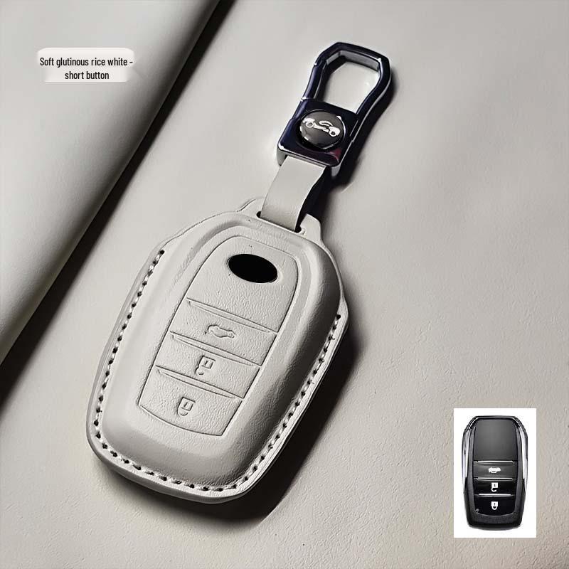 Toyota Key Case for Camry, RAV4, Corolla, Avalon, Highlander, Levin, Venza - Genuine Leather