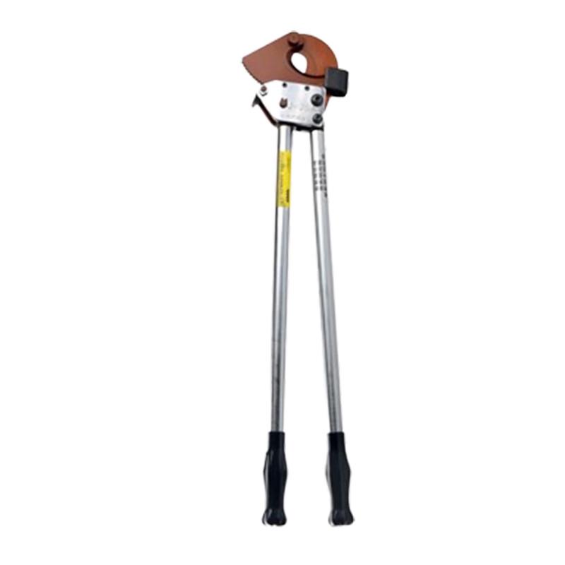 EMEADS Long Handle Ratchet Steel Cable Cutter CN plug (adapter included)