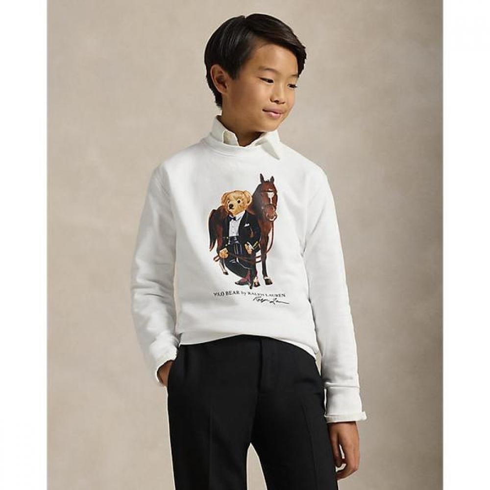 Polo Ralph Lauren Boys Luna New Year Polo Bear Sweatshirt 8 18 Years Cwpokniy8021675100 S