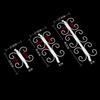 4/8/12 Cups Metal Wine Glass Rack Holder Stemware Hanging Under Cabinet Stemware Holder Storage Bar Kitchen Glass Wine Cup Shelf