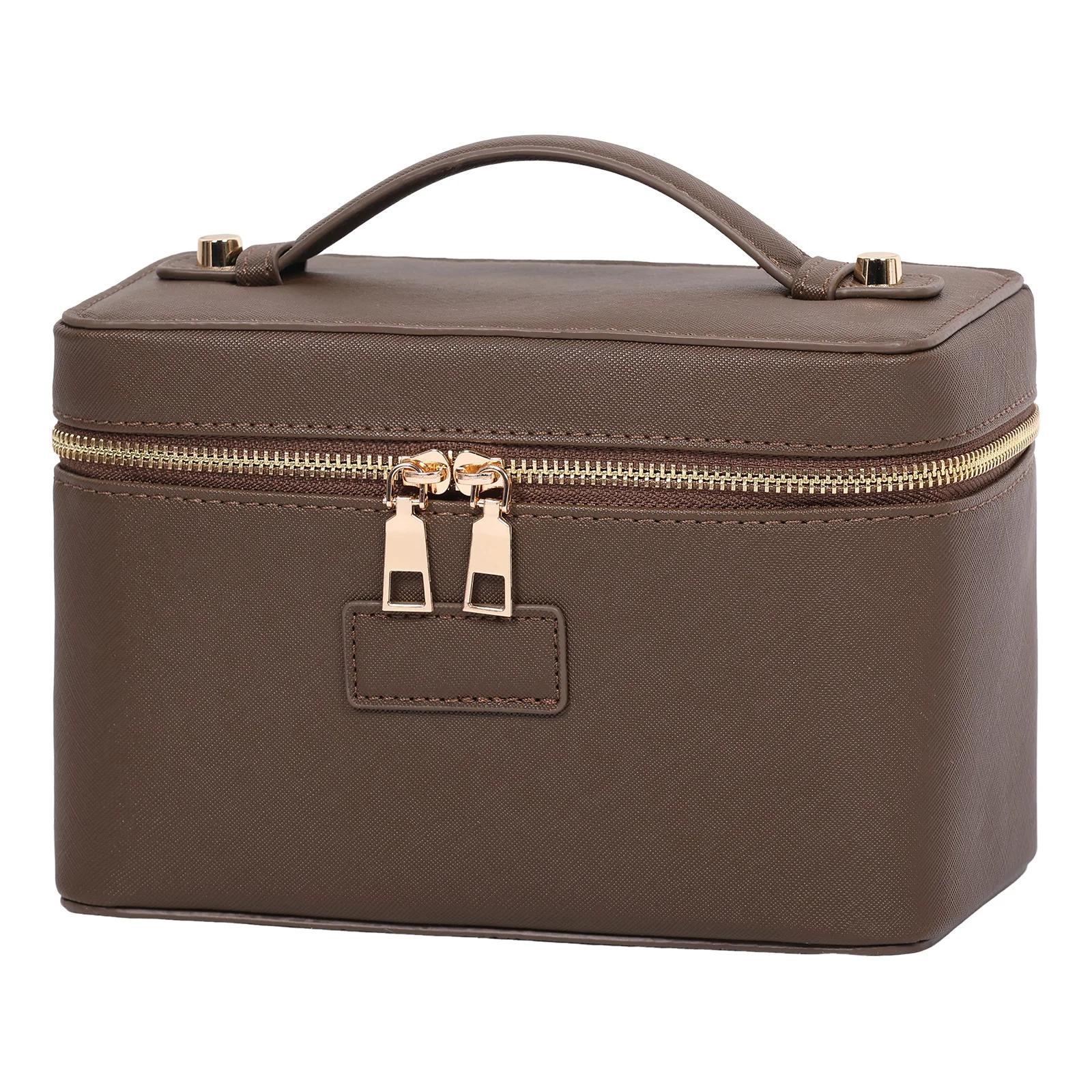 PU leather Cosmetic Bag Women Vanity