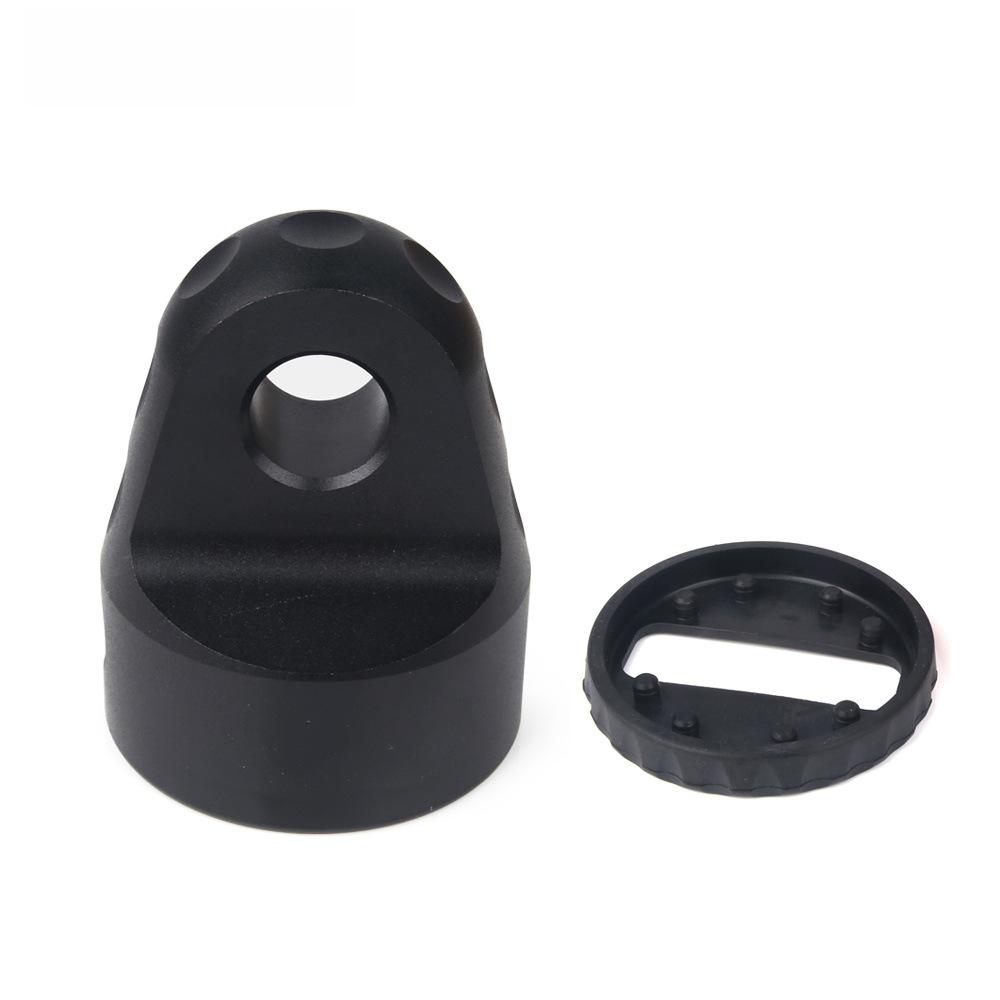 Алюминиевый роликовый направляющий и крюк-коннектор для лебедки квадроцикла/UTV с быстрым снятием чёрный