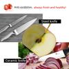 Ceramic Knives Kitchen Knive 3 4 5 6 inch Chef Paring Utility Slicing Bread Knife +Peeler Zirconia White Blade Cooking Tool