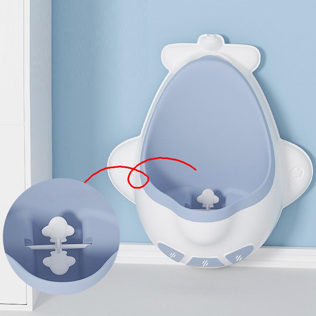 Baby Boy Potty Training Urinal Plane Shaped Detachable Cleansing Wall Mounted Urinal Toilet for Kids