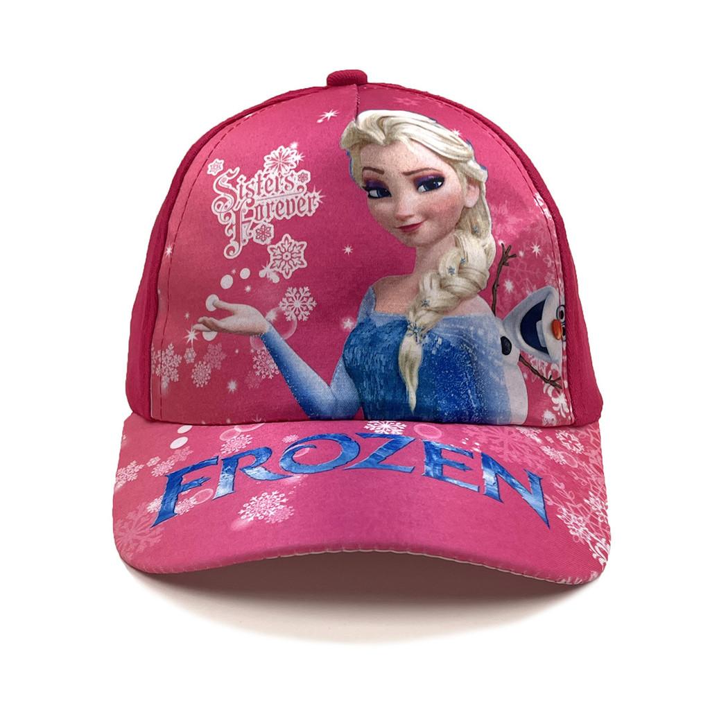 Character Frozen Baseball Hat With Breathable Polyester Material Sun Protection