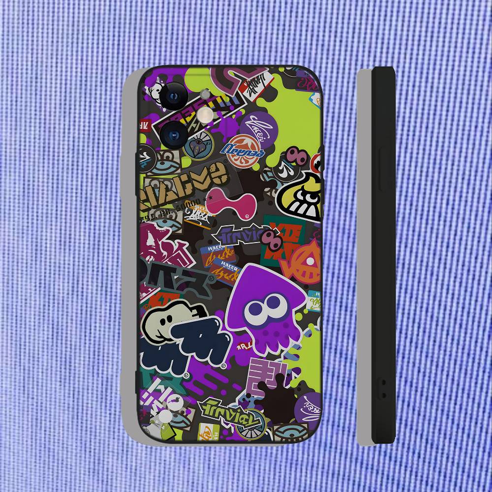 

Game S-SplatoonS For iPhone 17,16,15,14,13,12,11,Air,X,XR,Pro,Max,Plus TPU Soft Skin-friendly Cover iPhone17air