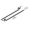 2PCS Racing Style Car Side Door Skirt Stickers For Renault Clio RS R.S. 18 4 5 2012-2025 Auto Tuning Vinyl Decals Accessories