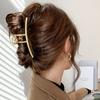 Metal Gold Line Hair Clip 4P SET