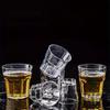 6pcs Plastic Drinking Glasses Unbreakable Juice Cups Stackable Clear Beverages Iced Hot Tea Glassware for Cocktail Soda Beer Tumbler Cup