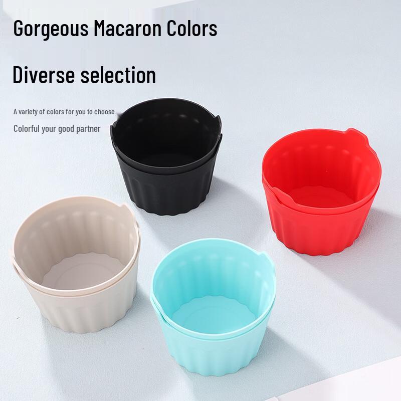 De'ou Xingguang Silicone Baking Molds for Air Fryer (10-Pack)