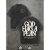 Retro Washed T-Shirt Double Sided Printed (230 Pure