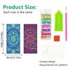 2Pcs 5D Diamonds Phone Stand Acrylic DIY Animals Diamond Painting Phone Holder Diamond Art Phone Bracket for Adults Beginners