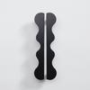 Pure Brass Drawer Pulls Wave Shape Furniture Handles Wardrobe Door Handles  Furniture Hardware