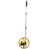 8 Inch Measuring Wheel Rolling Distance Measurement Tool for Construction 0 9999.9M Range Telescopic Pole One Key Reset