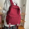 Simple Casual Backpack New Versatile Junior High School Student Schoolbag Travel Backpack