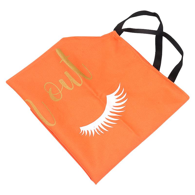 Unisex Cotton Linen Eyelash & Nail Art Apron