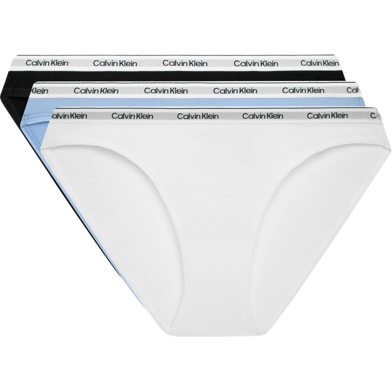 

Calvin Klein Comfortable Breathable Mid-Rise Triangle Underwear 3-Pack Women underwear QD5207-31T XS