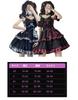 Qichenk Lolita Gothic Lolita Jumper Plus Mori Sweet Dreamy Size M One-Piece Costume, Skirt, Cosplay, Anime, Size, Girl, Lolita, Christmas, Halloween,