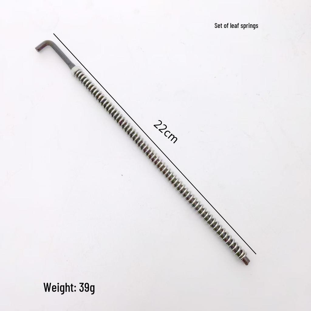 High-Altitude Pole Shear Spring with Extended Shaft Hook Pulley