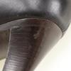 CHANEL COCO Mark boots Matelasse black leather Women Used