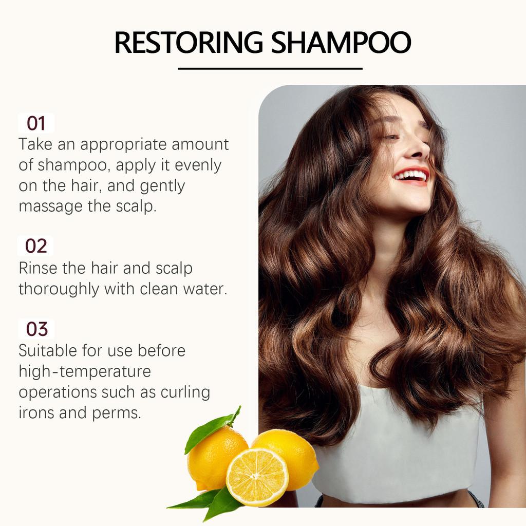 Eelhoe Nourishing Repair Shampoo For Dull And Frizzy Hair With Shiny Smooth Finish