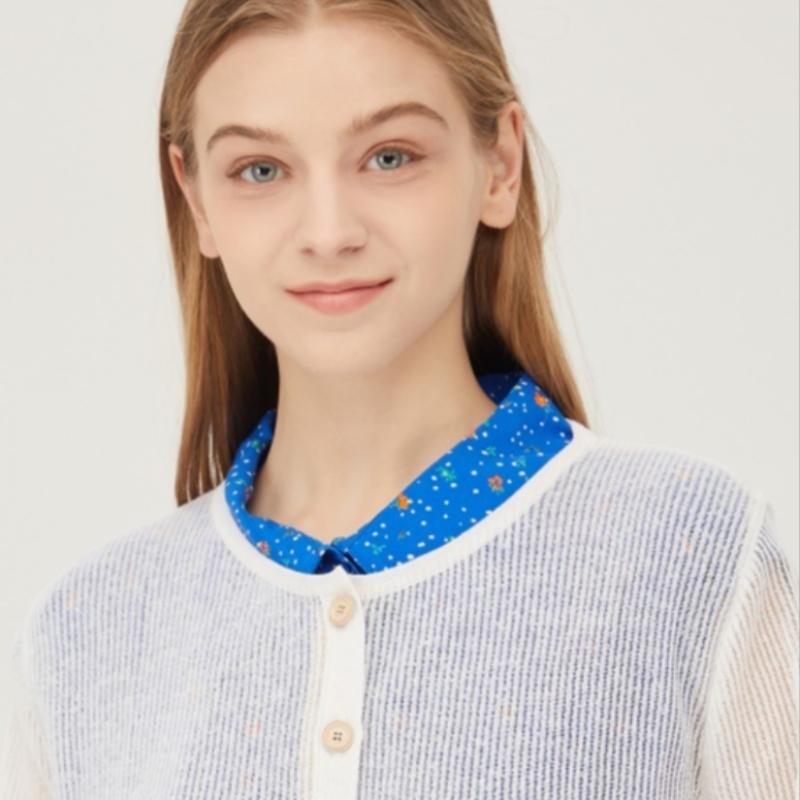 Benetton Linen Short Knit Cardigan Bakcb1531