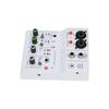 2 Channel Sound Mixer DJ Controller with Multiple Inputs   Power MP3   Output Independent Control Knobs Metal   for Recording Stage Perfor