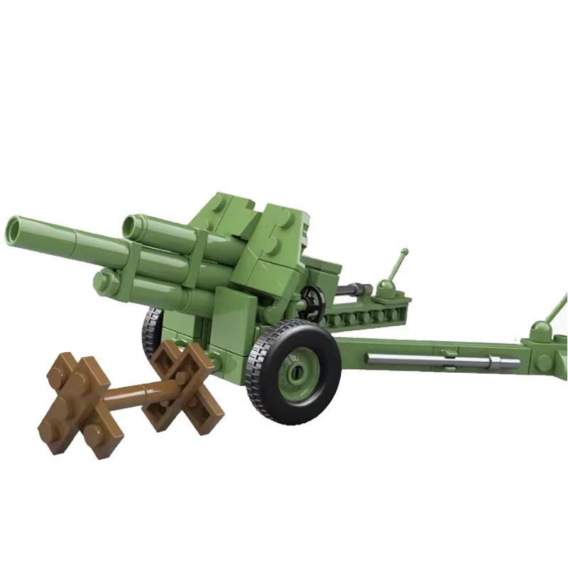 MOC Military Building Block Set Weapons War Army Accessories Soviet Army Characters Cannon Carts Launchers Tents Block Bricks Gift Presents Toy